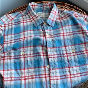 J crew flannel button up